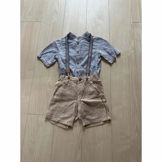 エイチアンドエイチ(H&H)のH&M 男の子　フォーマル　セットアップ　シャツ　90 子供　キッズ(その他)