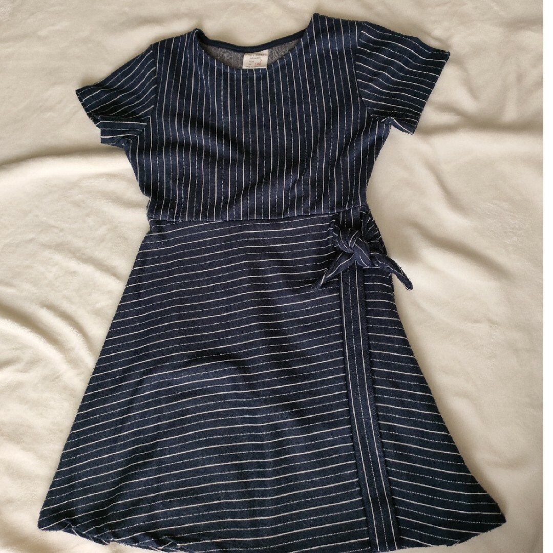 ZARA KIDS(ザラキッズ)のZARA　GIRLS半袖ワンピース122センチ キッズ/ベビー/マタニティのキッズ服女の子用(90cm~)(ワンピース)の商品写真