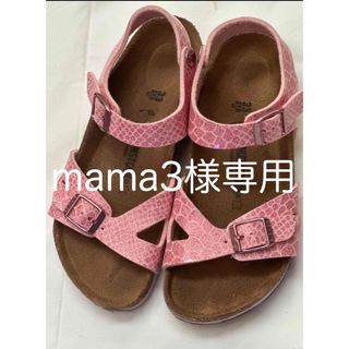 ビルケンシュトック(BIRKENSTOCK)のBirkenstockビルケンシュトック　中古キッズサンダル 21cm(サンダル)