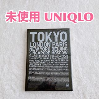 ユニクロ(UNIQLO)の【新品】UNIQLO ユニクロ オリジナル手帳　無地黒　ミニサイズのノート(ノート/メモ帳/ふせん)