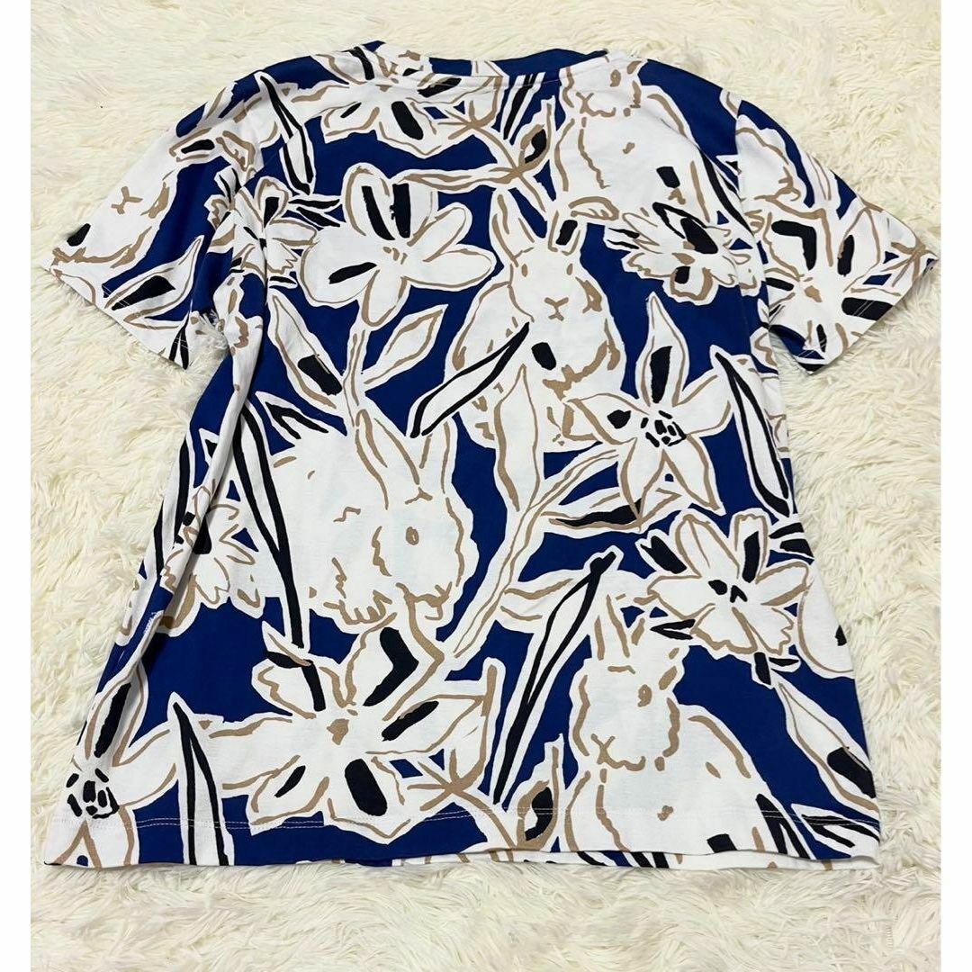 Paul Smith(ポールスミス)のポールスミス ラッキーフローラルラビット Tシャツ うさぎ 花柄 フラワー レディースのトップス(Tシャツ(半袖/袖なし))の商品写真