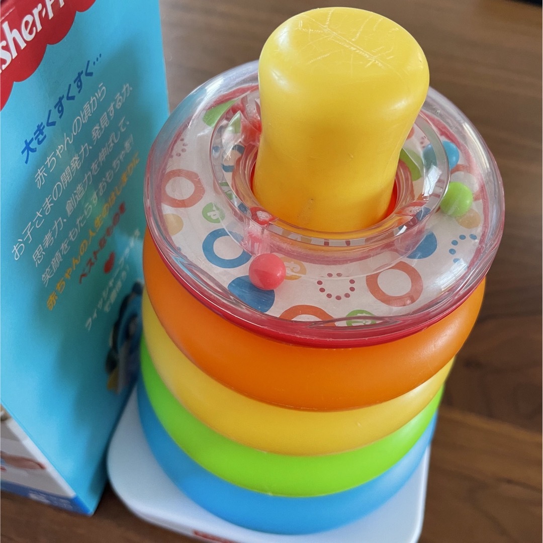 Fisher-Price(フィッシャープライス)のゆらりんタワー　知育玩具 キッズ/ベビー/マタニティのおもちゃ(知育玩具)の商品写真