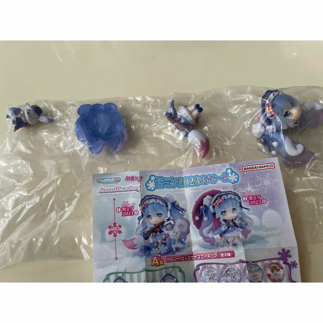 初音ミクガチャ 雪ミク2024あそーと A賞ビッグサイズフィギュア雪ミク
