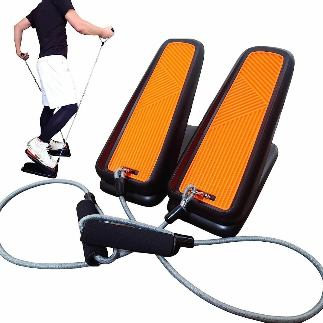 トレーニングチューブ ステッパー 静音 健康足踏み器 トレーニングバンドの通販 by ayun ⭐️トレーニングチューブ・説明書付き ステッパー 静音 健康足踏み器