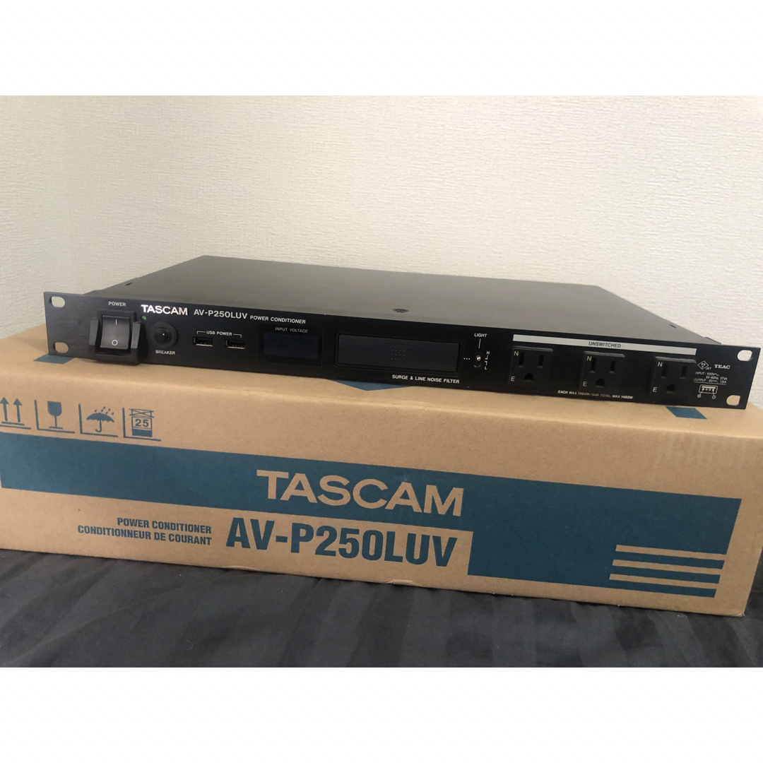 tascam AV-P250LUV パワーコンディショナー　期間限定値下げ