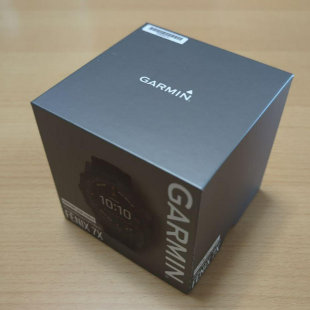 ガーミン fenix 7X Sapphire Dual Power Black