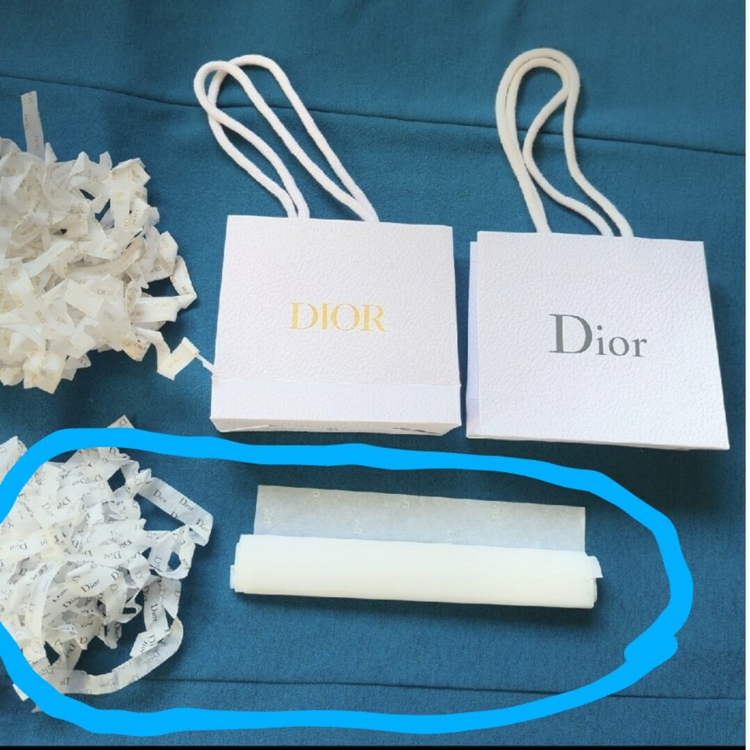 Christian Dior(クリスチャンディオール)のDior　紙袋　ショッパー　ディオール　DIOR レディースのバッグ(ショップ袋)の商品写真