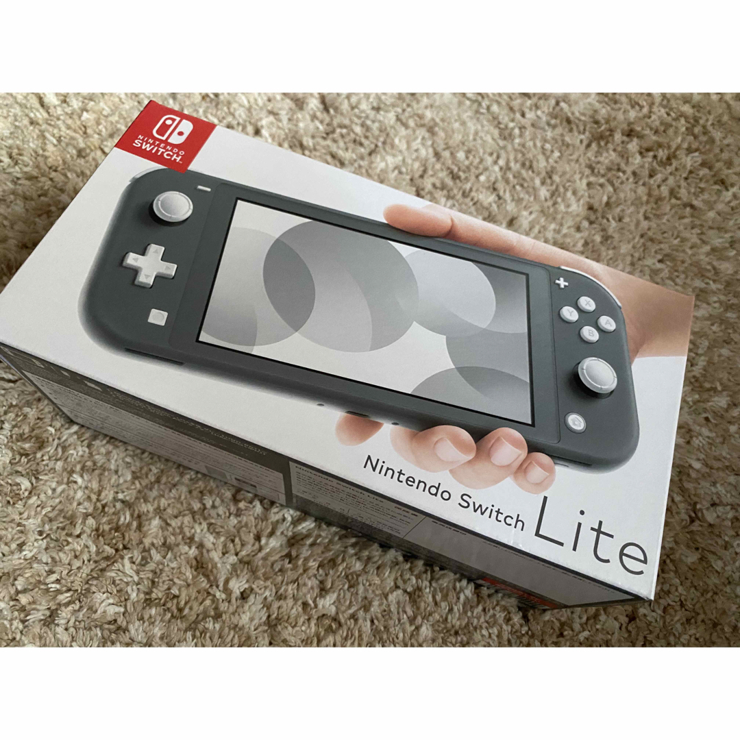 Nintendo Switch(ニンテンドースイッチ)のNintendoSwitch Lite ブルー&グレー　2台 エンタメ/ホビーのゲームソフト/ゲーム機本体(携帯用ゲーム機本体)の商品写真