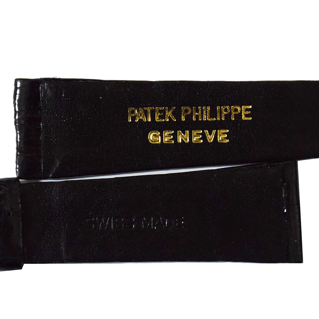 美品 PATEK PHILIPPE パテックフィリップ  純正 レザーベルト  メンズ 替えベルト