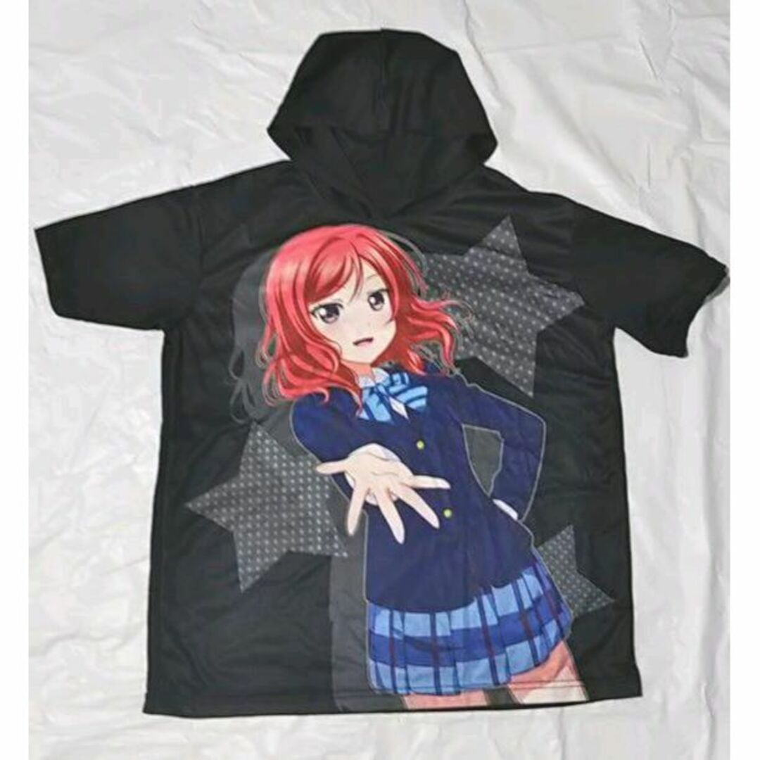 ラブライブ μ's 西木野真姫 フード付き Tシャツ パーカー トップス