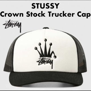 ステューシー(STUSSY)のSTUSSY CROWN STOCK TRUCKER CAP メッシュキャップ(キャップ)