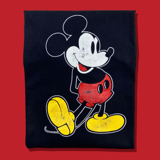 ディズニー(Disney)の80s90s ミッキーマウス　ディズニー　ヴィンテージTシャツ　シングルステッチ(Tシャツ/カットソー(半袖/袖なし))