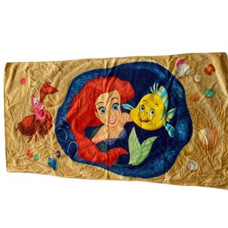 ディズニー(Disney)のDisney リトルマーメイド アリエル 大判タオル アナハイム ロサンゼルス(キャラクターグッズ)