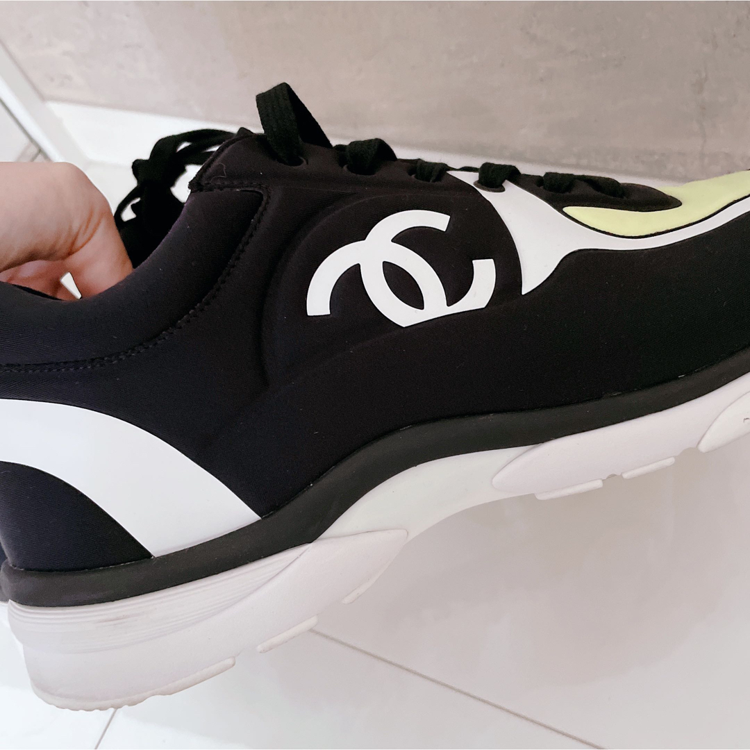 希少！CHANEL シャネルスニーカーメンズ