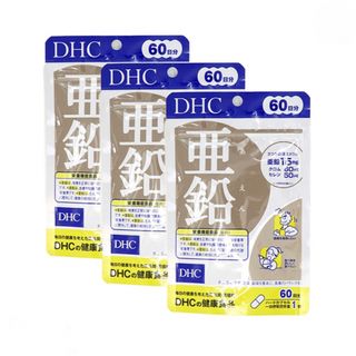 ディーエイチシー(DHC)のDHC 亜鉛サプリ 60日分×3個セット(その他)