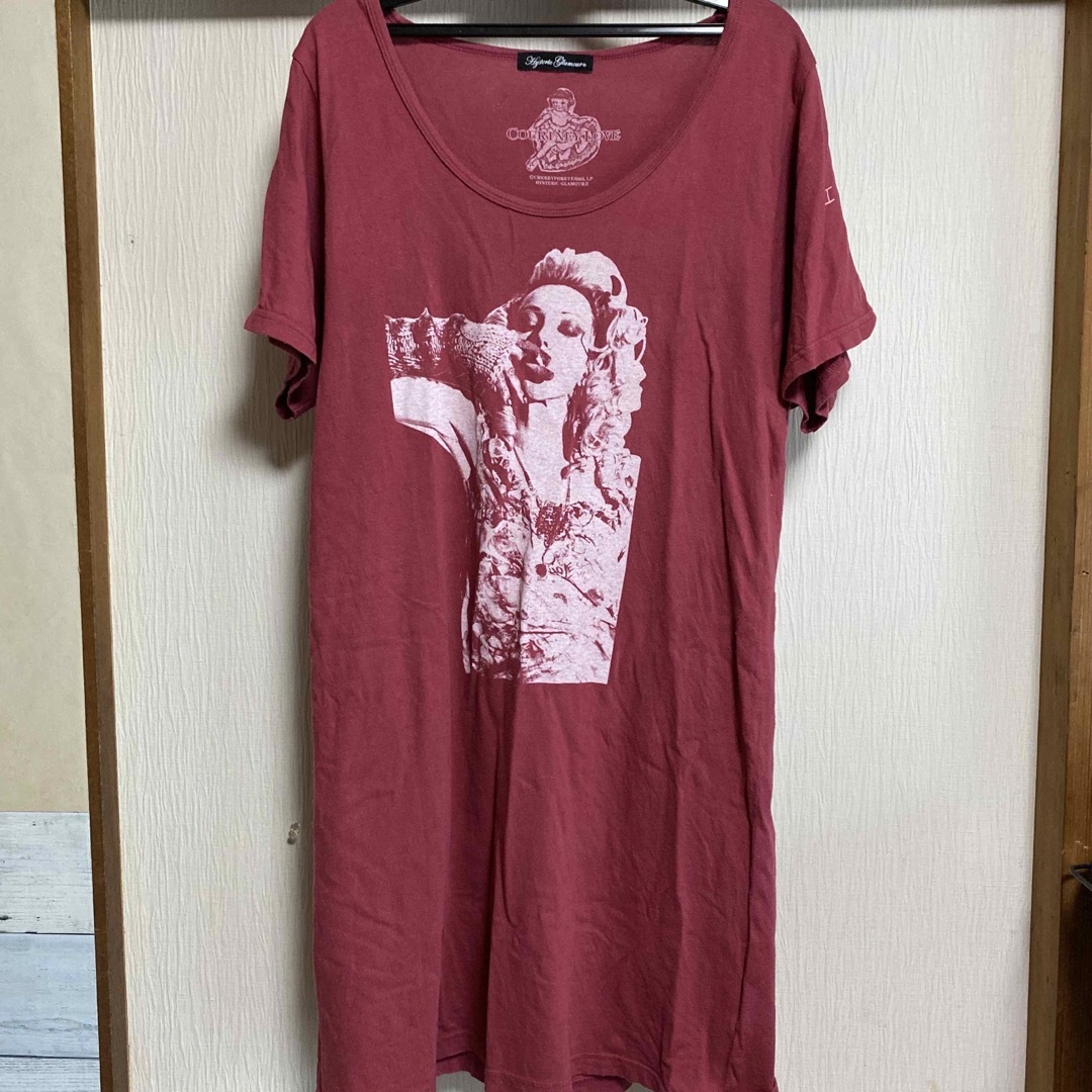 HYSTERIC GLAMOUR - HYSTERIC GLAMOUR×コートニーラブ/半袖Tシャツ ...