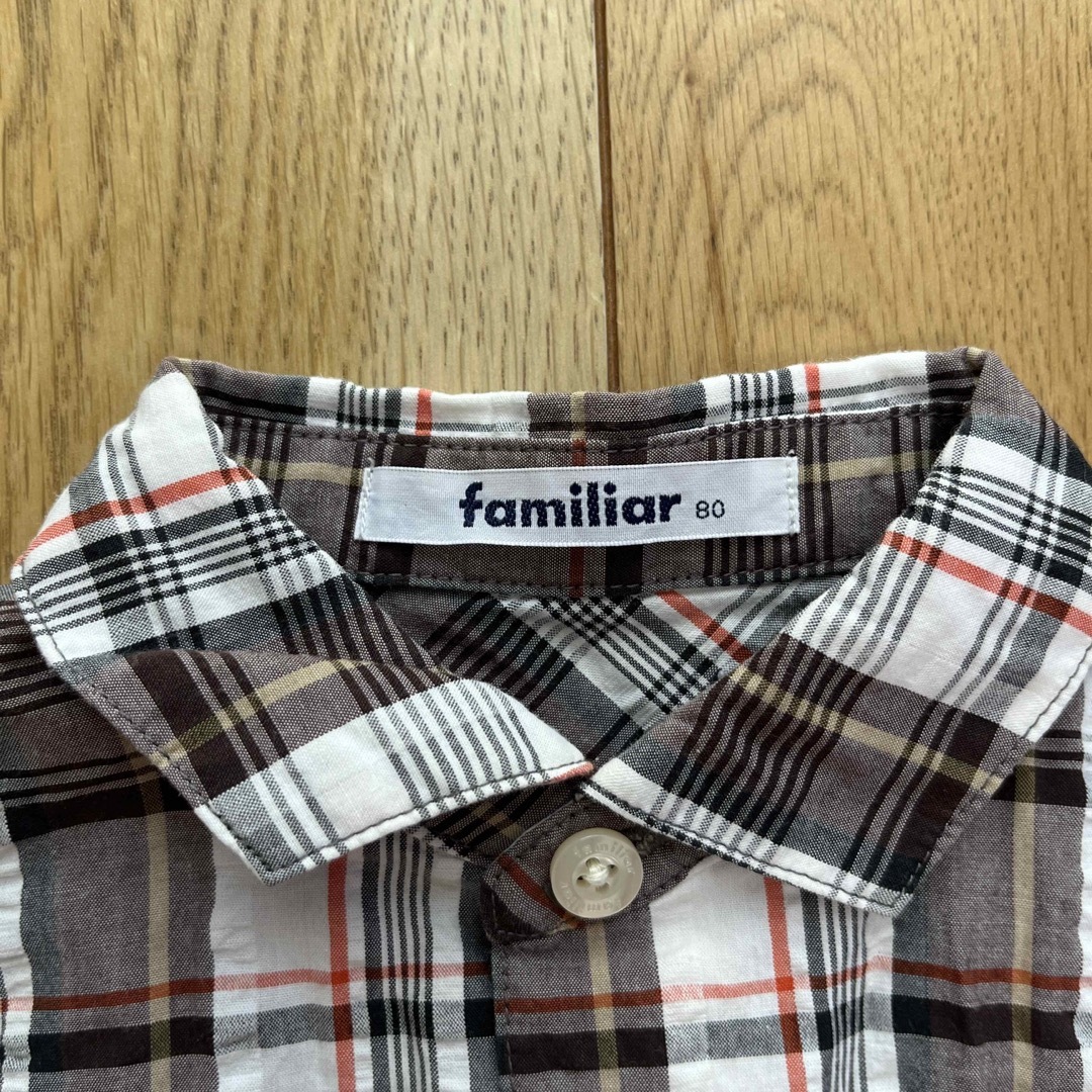 familiar(ファミリア)のfamiliar ポロシャツ　80 キッズ/ベビー/マタニティのベビー服(~85cm)(シャツ/カットソー)の商品写真