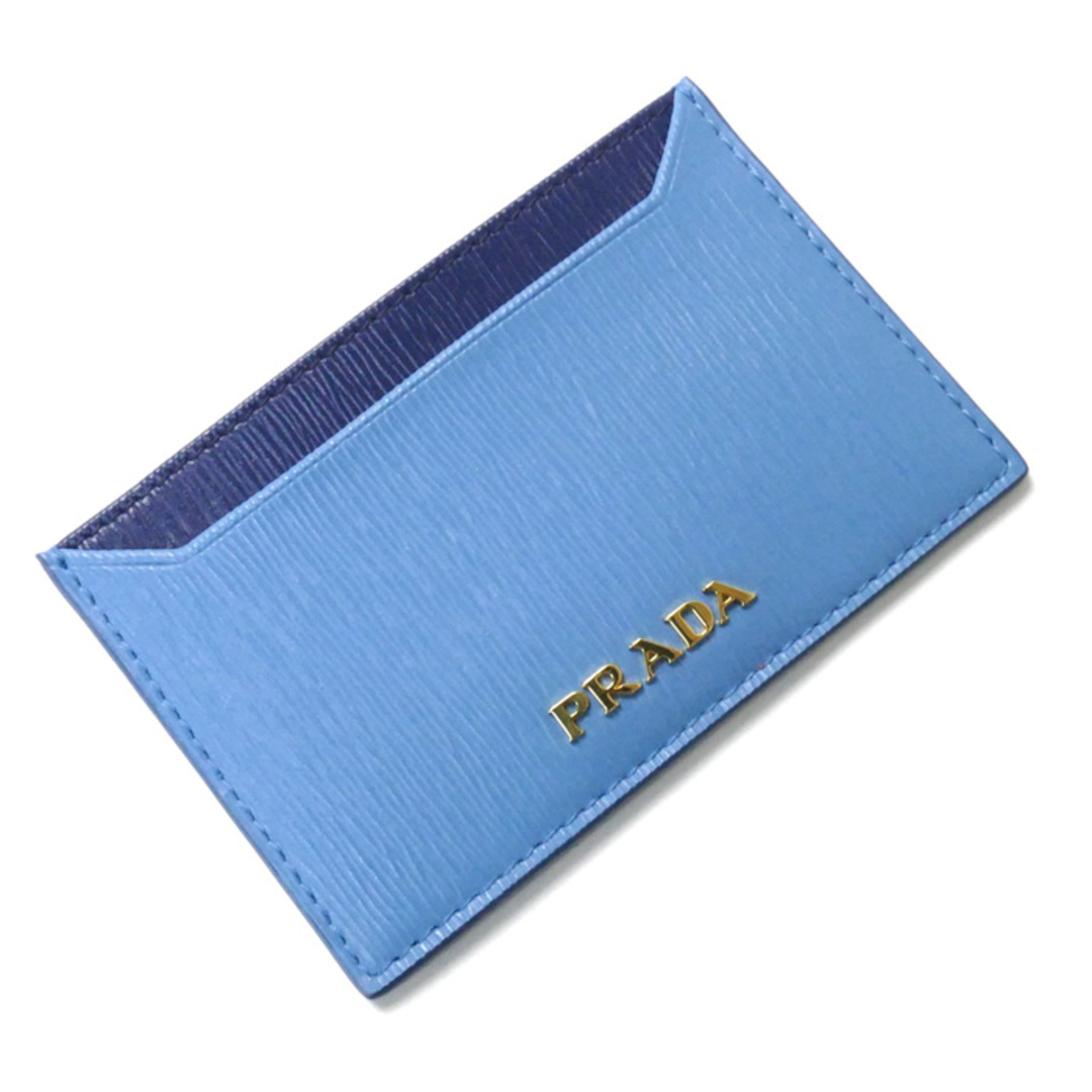 PRADA プラダ ヴィッテロムーブ カードケース MARE/BLUETTE ブルー/ネイビー 1MC208 2BNC F0RL9 ユニセックス【美品】パスケース/IDカードホルダー