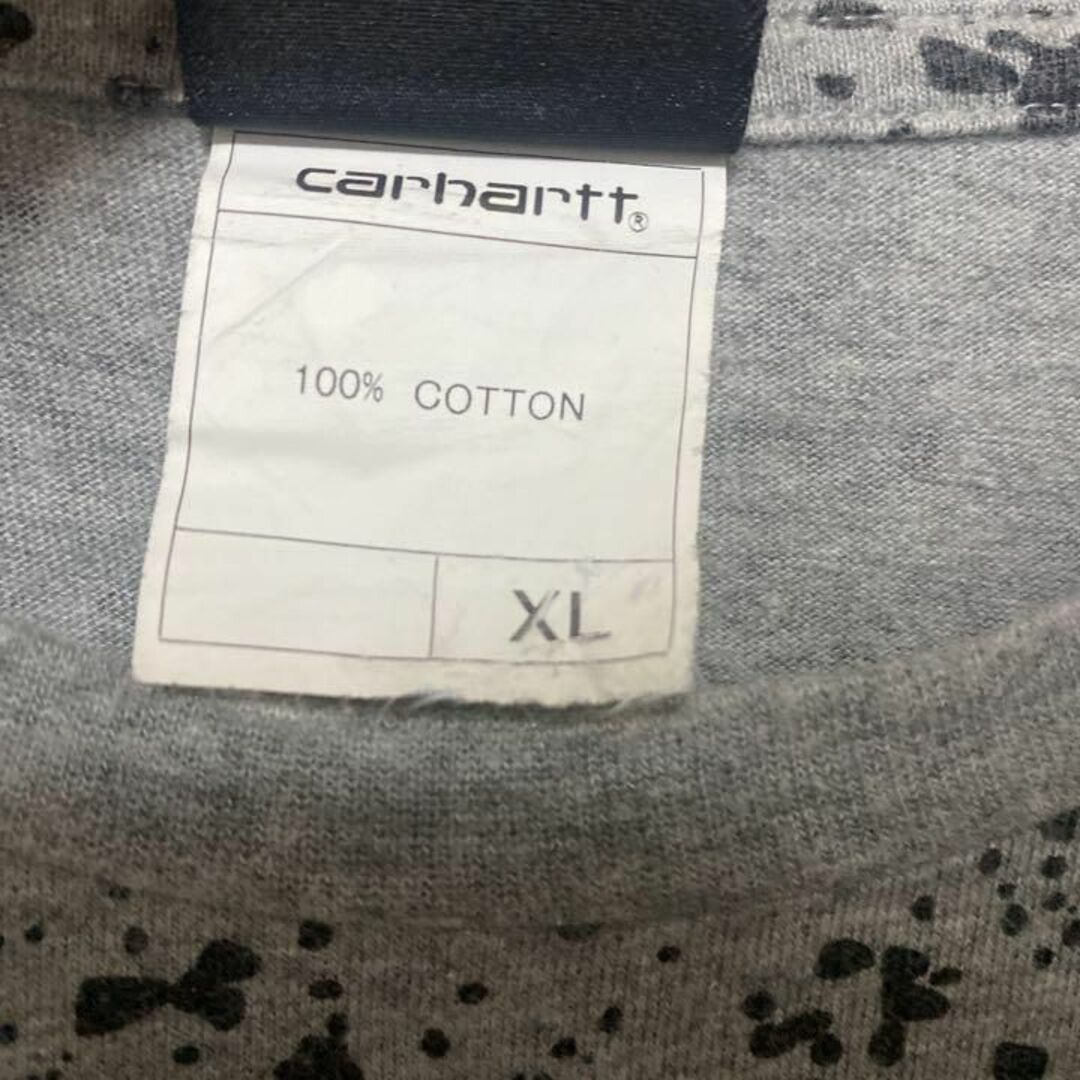 carhartt(カーハート)のカーハート　carhartt 斑点柄　tシャツ　古着屋 半袖　メンズ メンズのトップス(Tシャツ/カットソー(半袖/袖なし))の商品写真