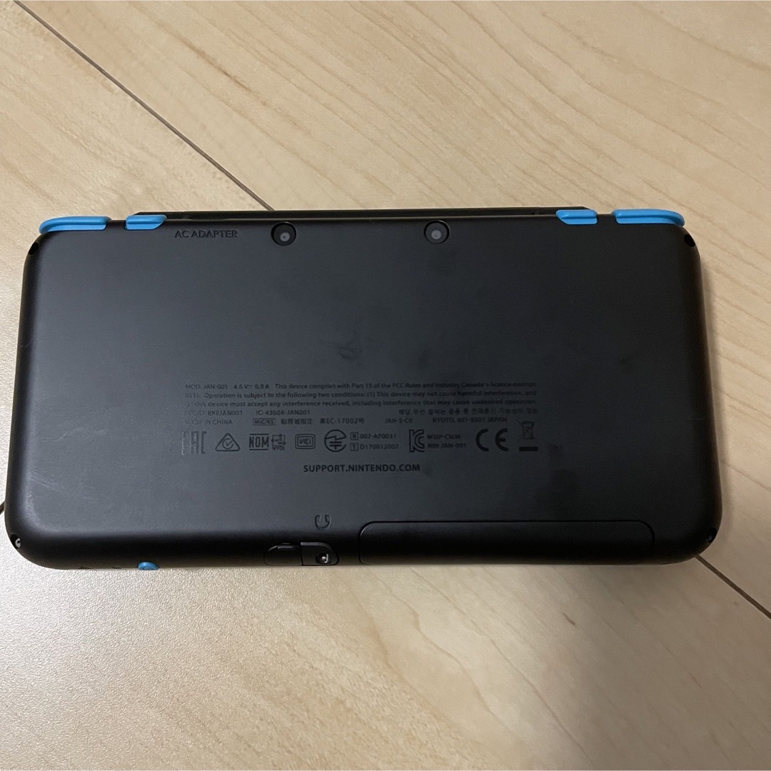 Newニンテンドー2DS LL ブラック×ターコイズ