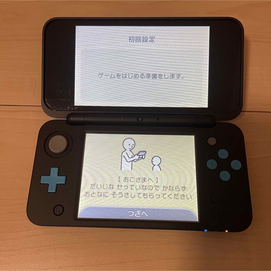 Newニンテンドー2DS LL ブラック×ターコイズ