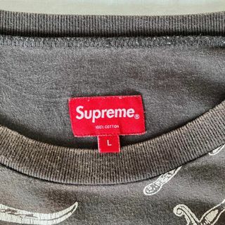 Supreme - Supreme daggers 総柄ロンT Lの通販 by エンジョイスカイ