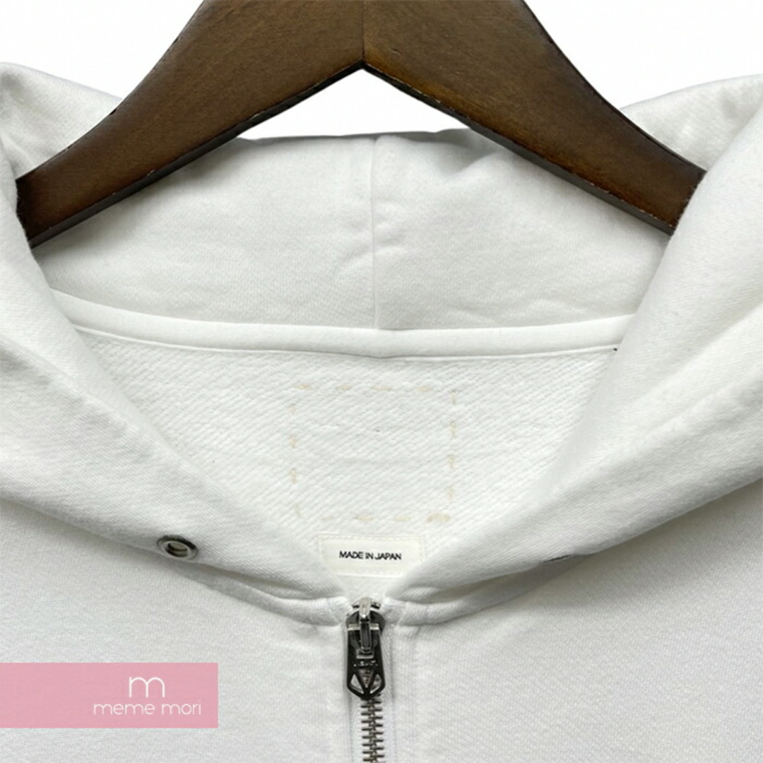 visvim 2022SS Ultimate JV Hoodie 0122105010003 ビズビム アルティメイトJVフーディー ジップパーカー ホワイト サイズ2【230701】【-A】【me04】