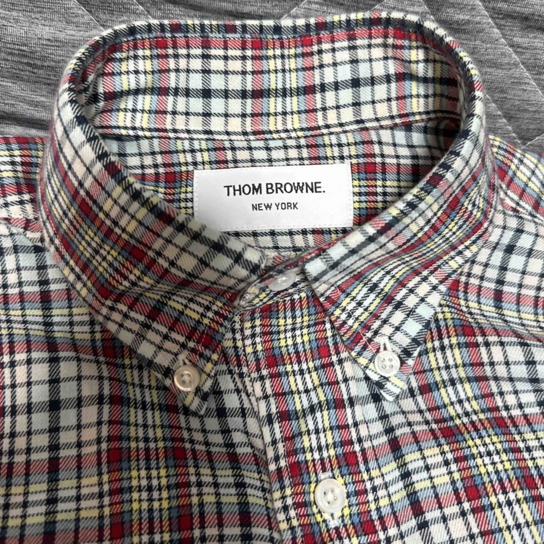 最終価格 THOM BROWN トムブラウン BDシャツ 長袖 サイズ1 正規品 | フリマアプリ ラクマ