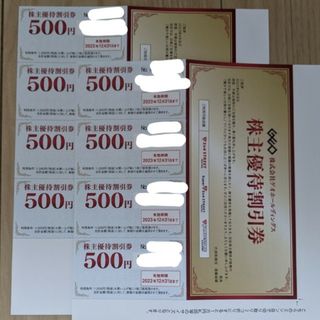 ゲオ　株主優待券　4000円分(ショッピング)