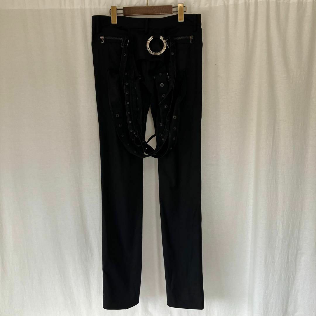 DIET BUTCHER SLIM SKINベルトデザインスラックスパンツ 2の通販 by