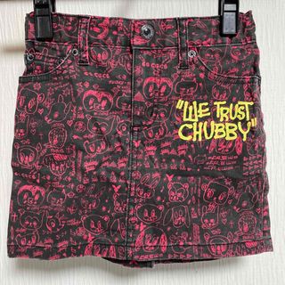 チャビーギャング(CHUBBYGANG)のCHUBBYGANG×Rob kidney/総柄スカート/チャビーギャング(スカート)