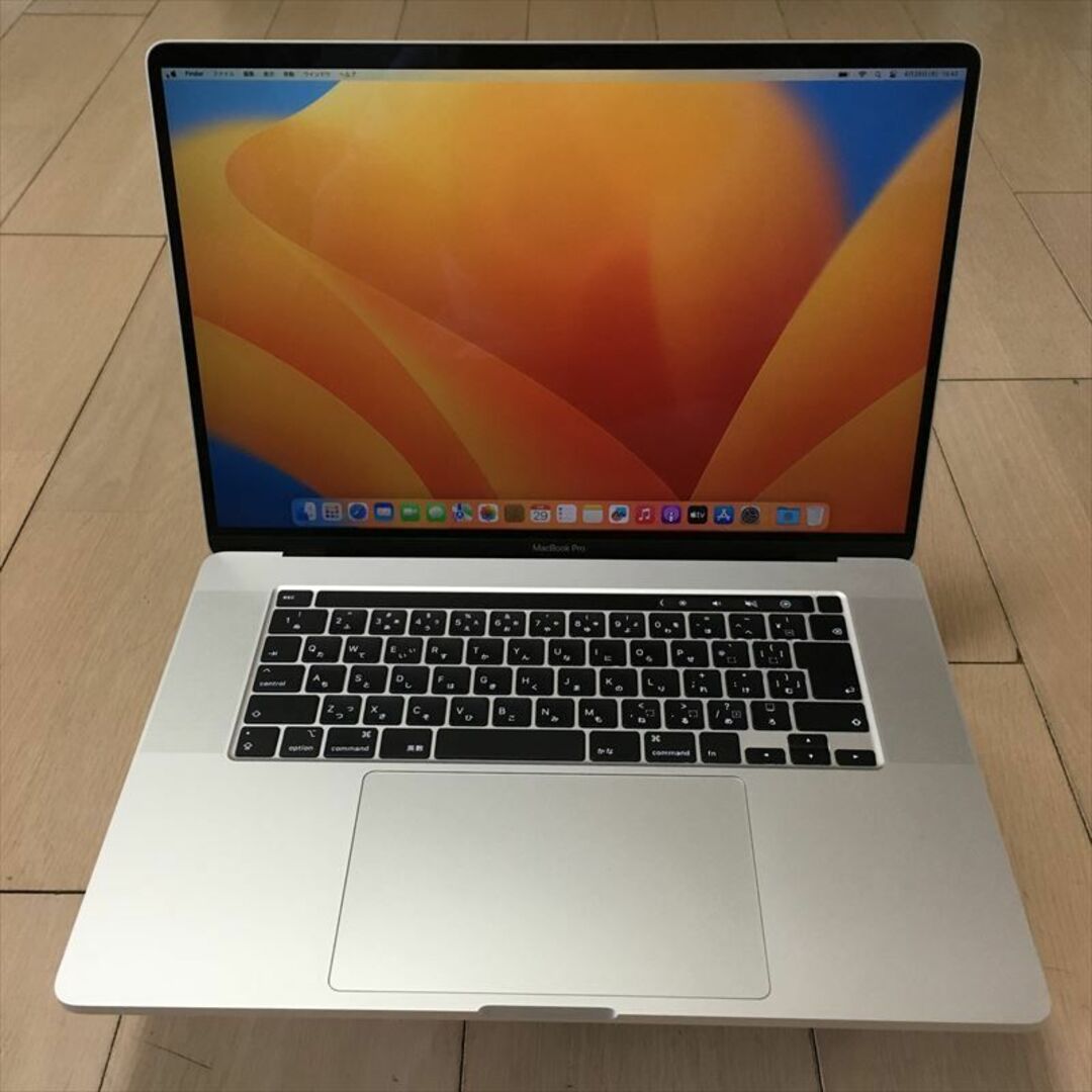 833）MacBook Pro 16インチ 2019 Core i9-2TBSSD