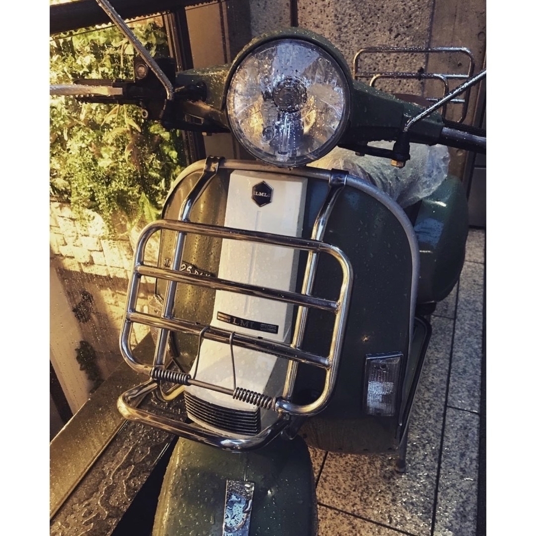 発売 LML スターデラックス 125cc インドベスパ バッテリー上がり不動