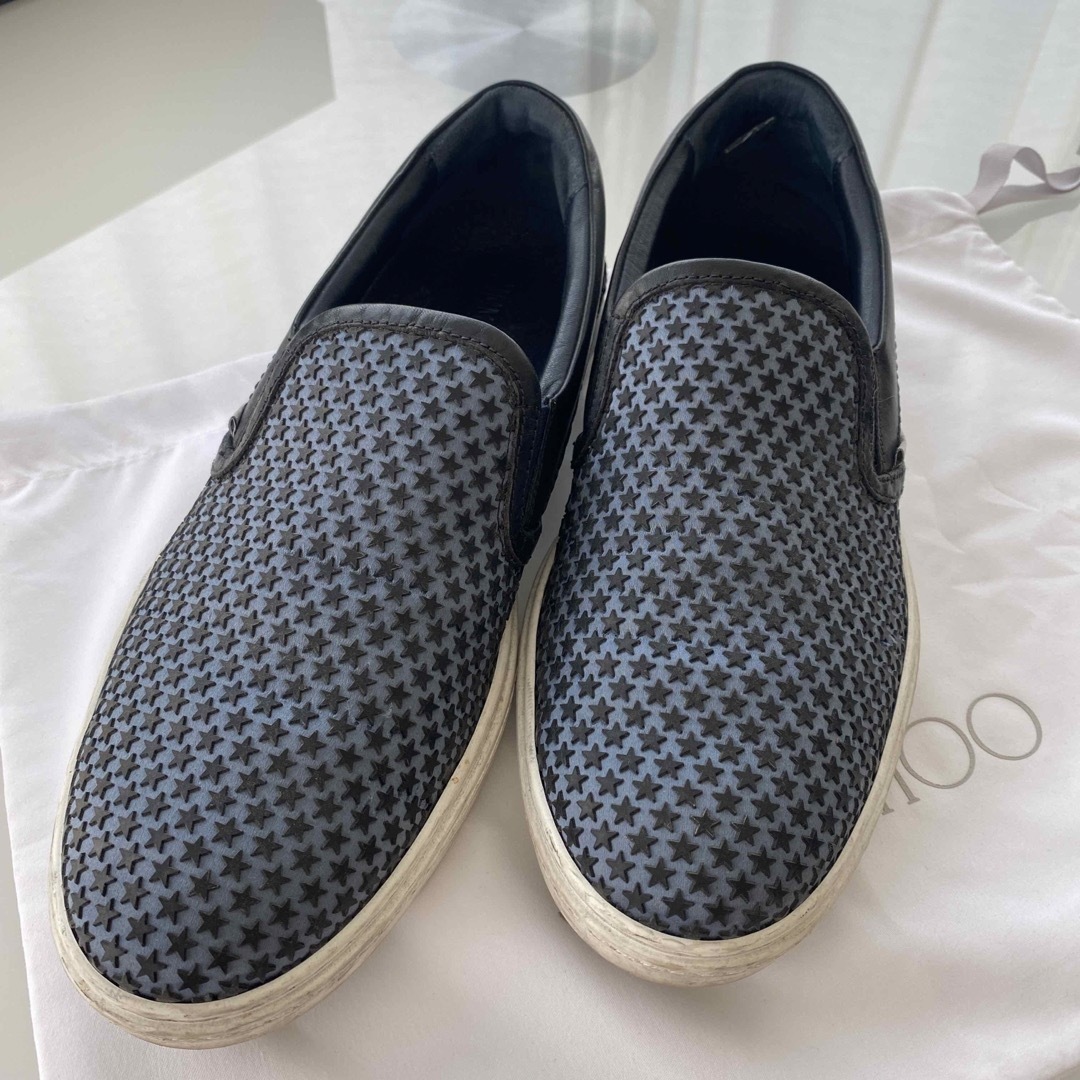 ジミーチュウ jimmy choo スリッポン スニーカー | フリマアプリ ラクマ
