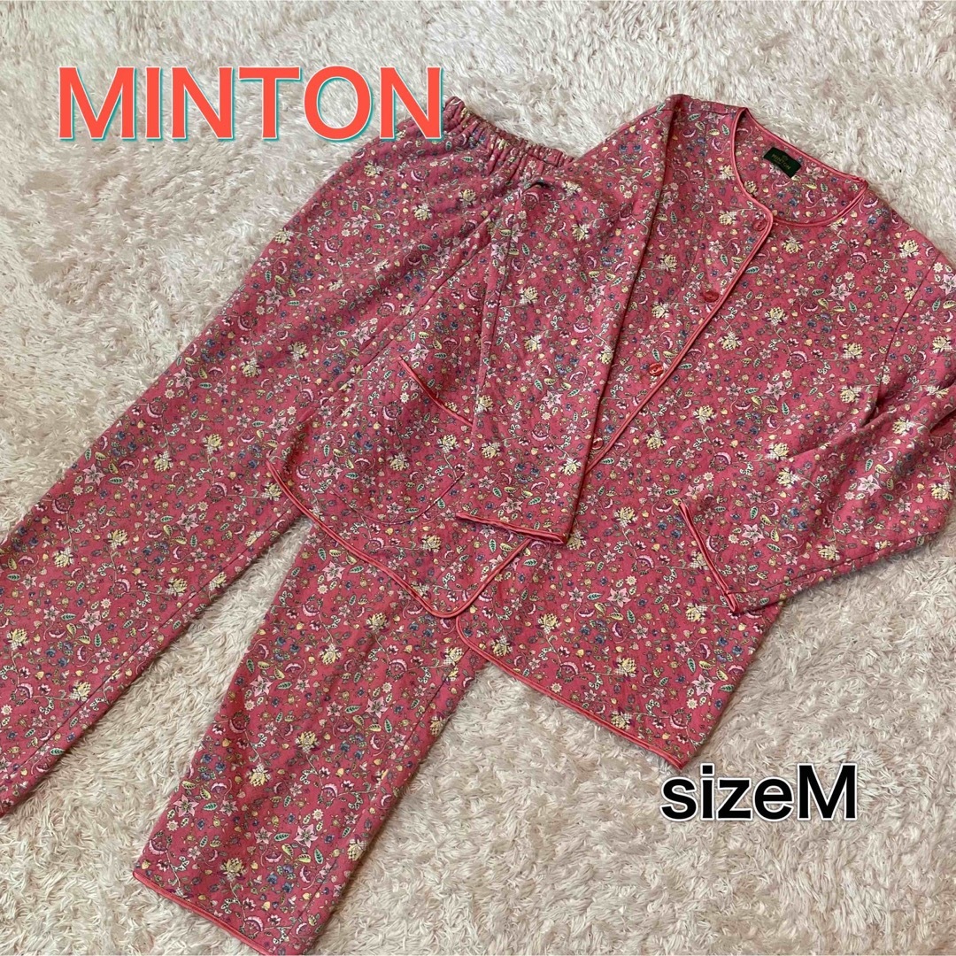 ワコール　ミントン　MINTON パジャマ　未使用　花柄　Mサイズ　ナイトウェア