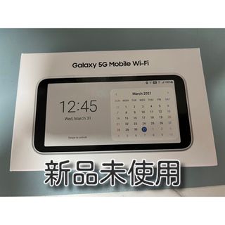 【AOI様専用】Galaxy 5G MOBILE WIFI ホワイト(PC周辺機器)