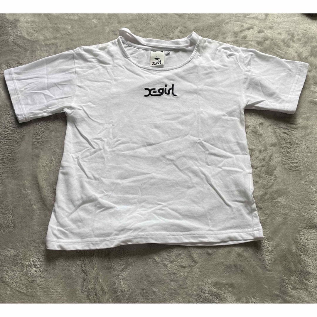 X-girl(エックスガール)のX-girl 半袖ティシャツ レディースのトップス(Tシャツ(半袖/袖なし))の商品写真