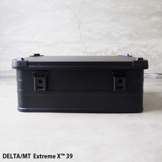 新品 DELTA  SB-E39BK アルミコンテナ 限定ブラック