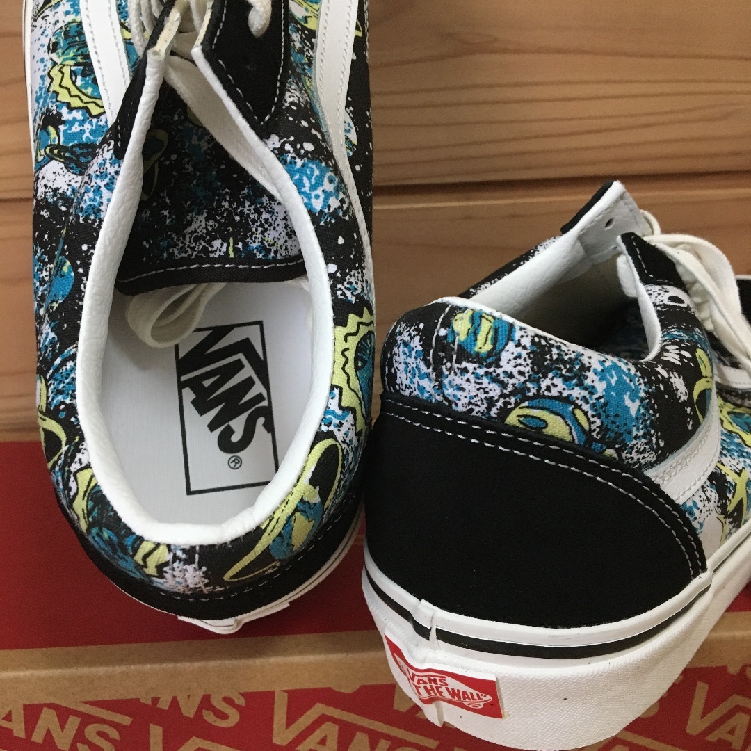 vans バンズ supreme シュプリーム コラボ スニーカー 美品 28