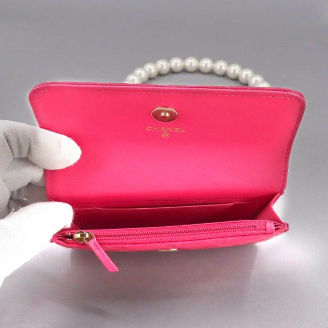 未使用 展示品 シャネル CHANEL マトラッセ チェーン コインケース