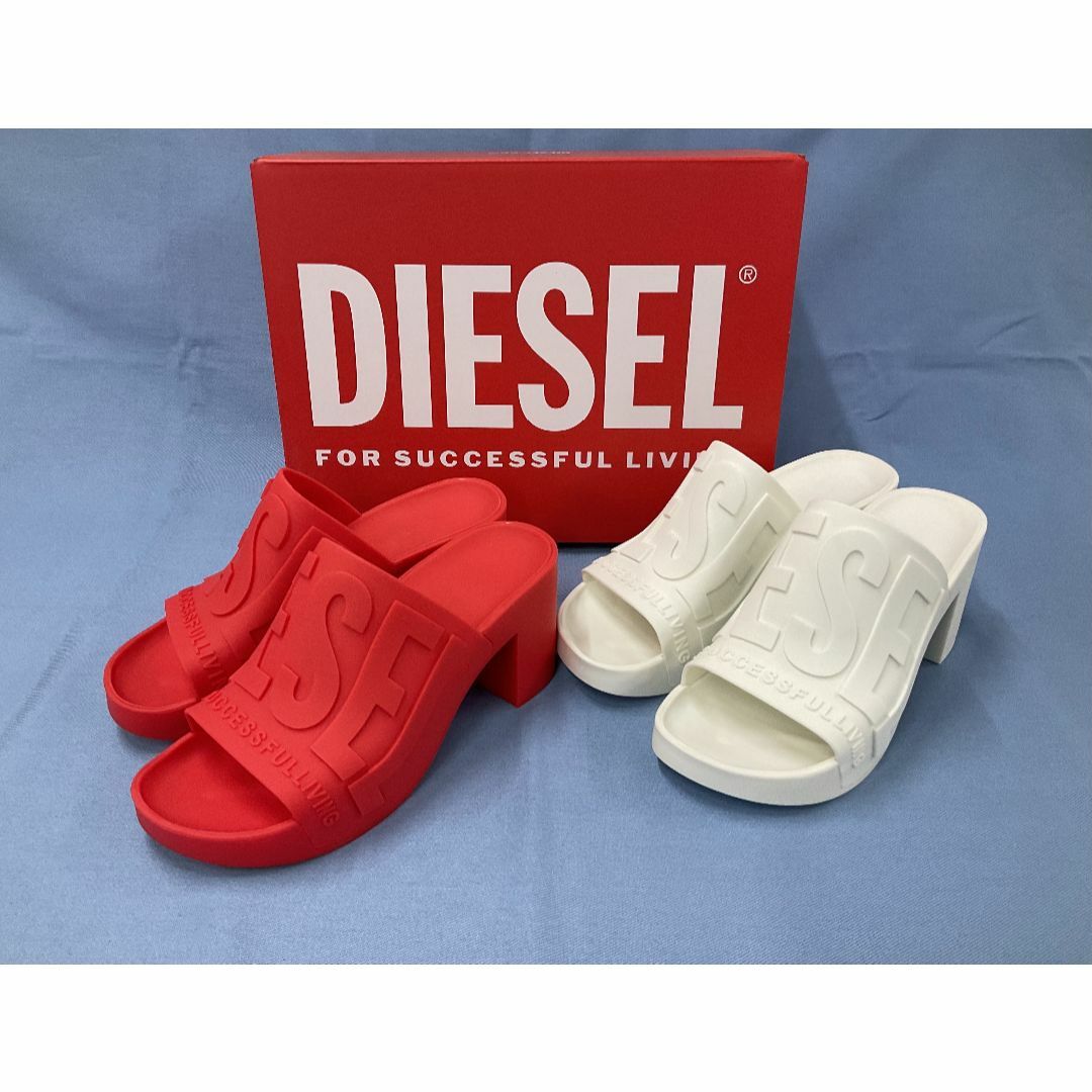 DIESEL(ディーゼル)のディーゼル　レディース　サンダル 20B23　24.0cm　新品　Y03071 レディースの靴/シューズ(サンダル)の商品写真