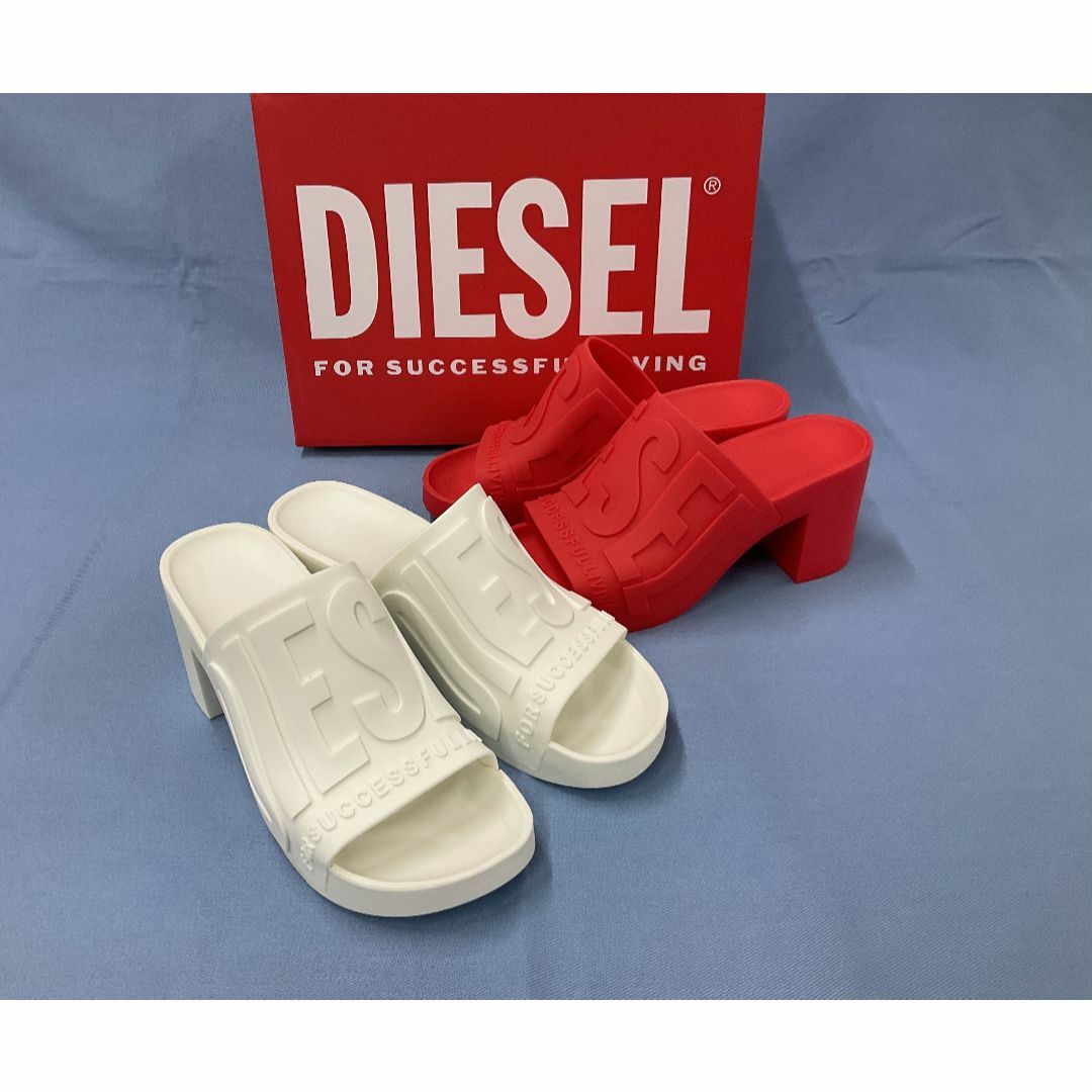 DIESEL(ディーゼル)のディーゼル　レディース　サンダル 20B23　24.0cm　新品　Y03071 レディースの靴/シューズ(サンダル)の商品写真