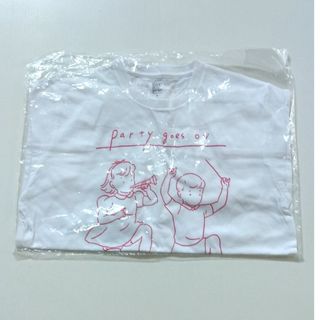 グラニフ(Graniph)のグラニフ　Ｔシャツ　party　goes  on  サイズS　未使用品(Tシャツ(半袖/袖なし))