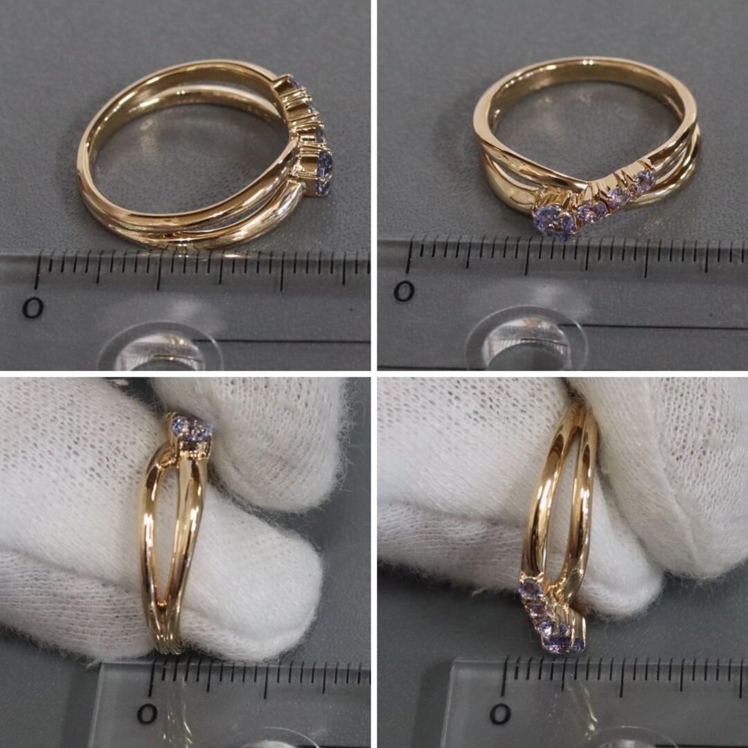 4℃(ヨンドシー)のヨンドシー K18タンザナイトリング 3.9g #12 レディースのアクセサリー(リング(指輪))の商品写真