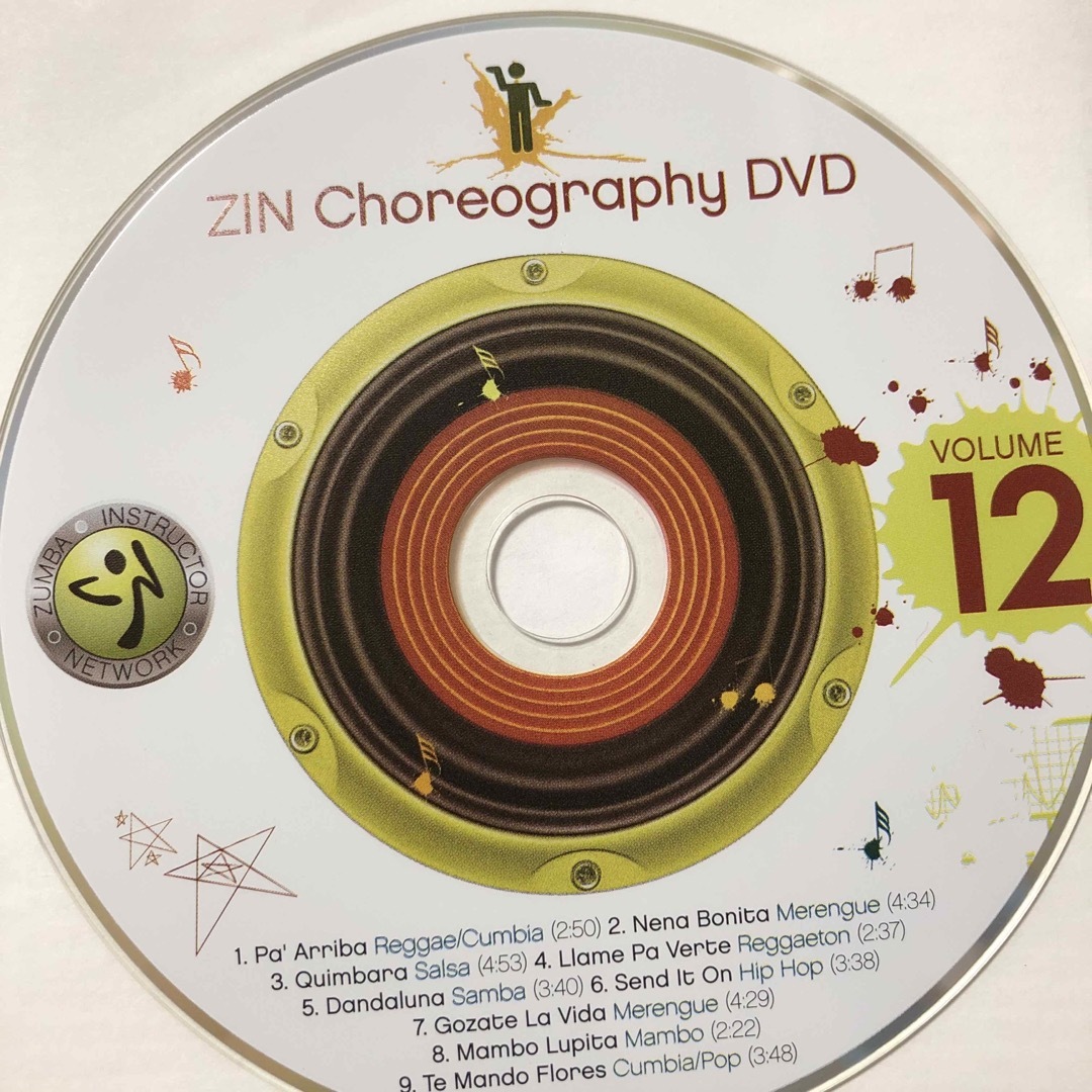 Zumba(ズンバ)のズンバ　ZIN12  CD.DVD エンタメ/ホビーのDVD/ブルーレイ(スポーツ/フィットネス)の商品写真