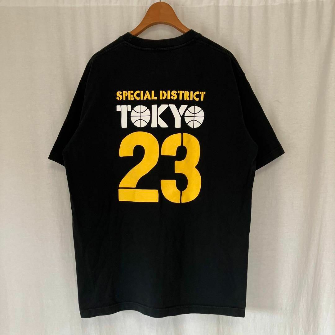 nitraid(ナイトレイド)のnitraid TOKYO23 アーチロゴTシャツ ブラックL メンズのトップス(Tシャツ/カットソー(半袖/袖なし))の商品写真