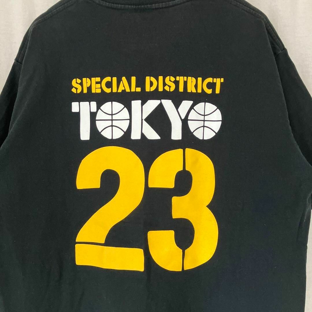 nitraid(ナイトレイド)のnitraid TOKYO23 アーチロゴTシャツ ブラックL メンズのトップス(Tシャツ/カットソー(半袖/袖なし))の商品写真