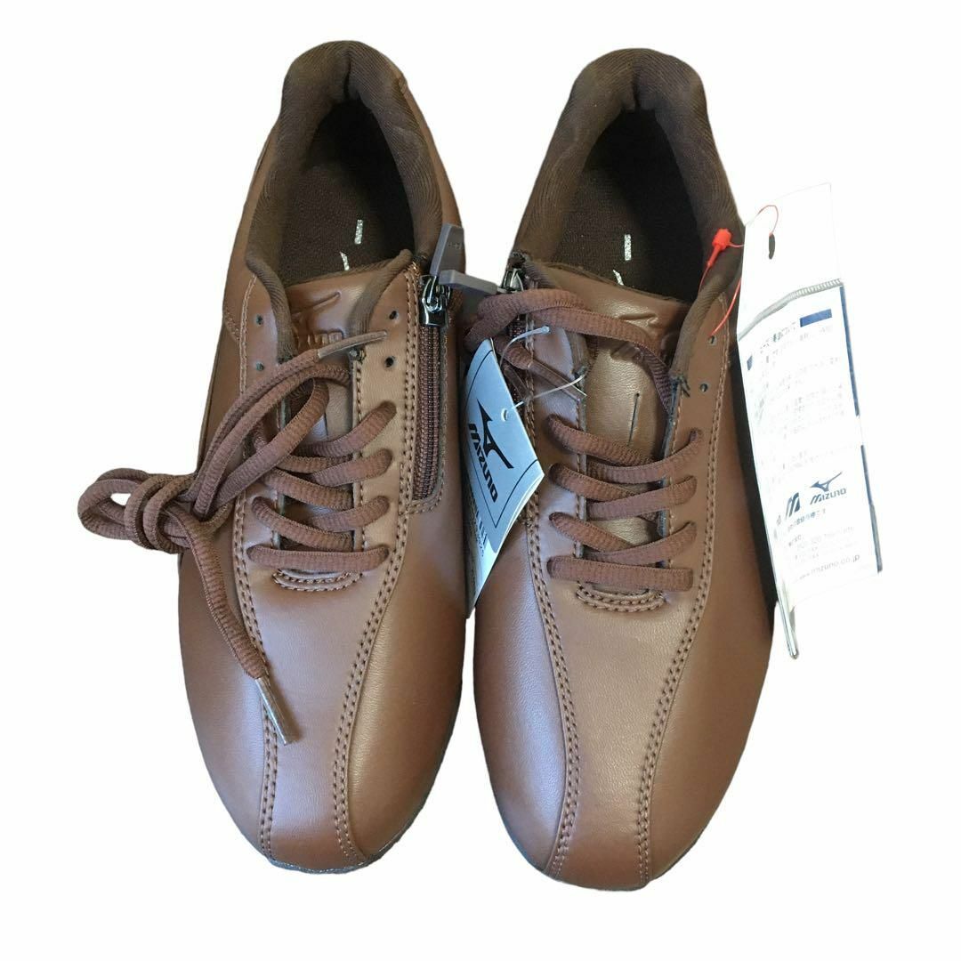 新品 Mizuno ミズノ ウォーキングシューズ サイドジップ スニーカー