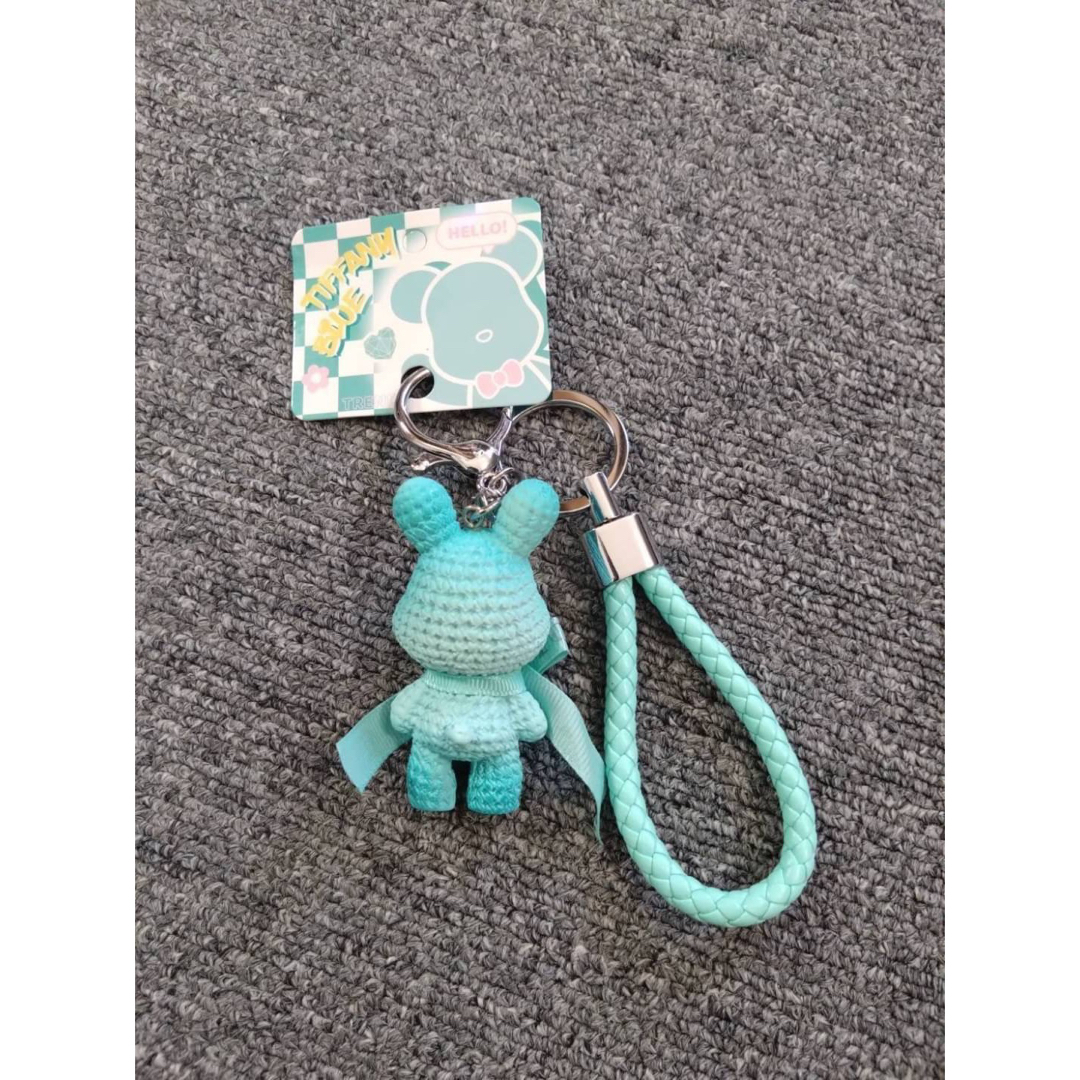 通販 激安◇ キーホルダー くま ティファニーブルー プレゼント お祝い