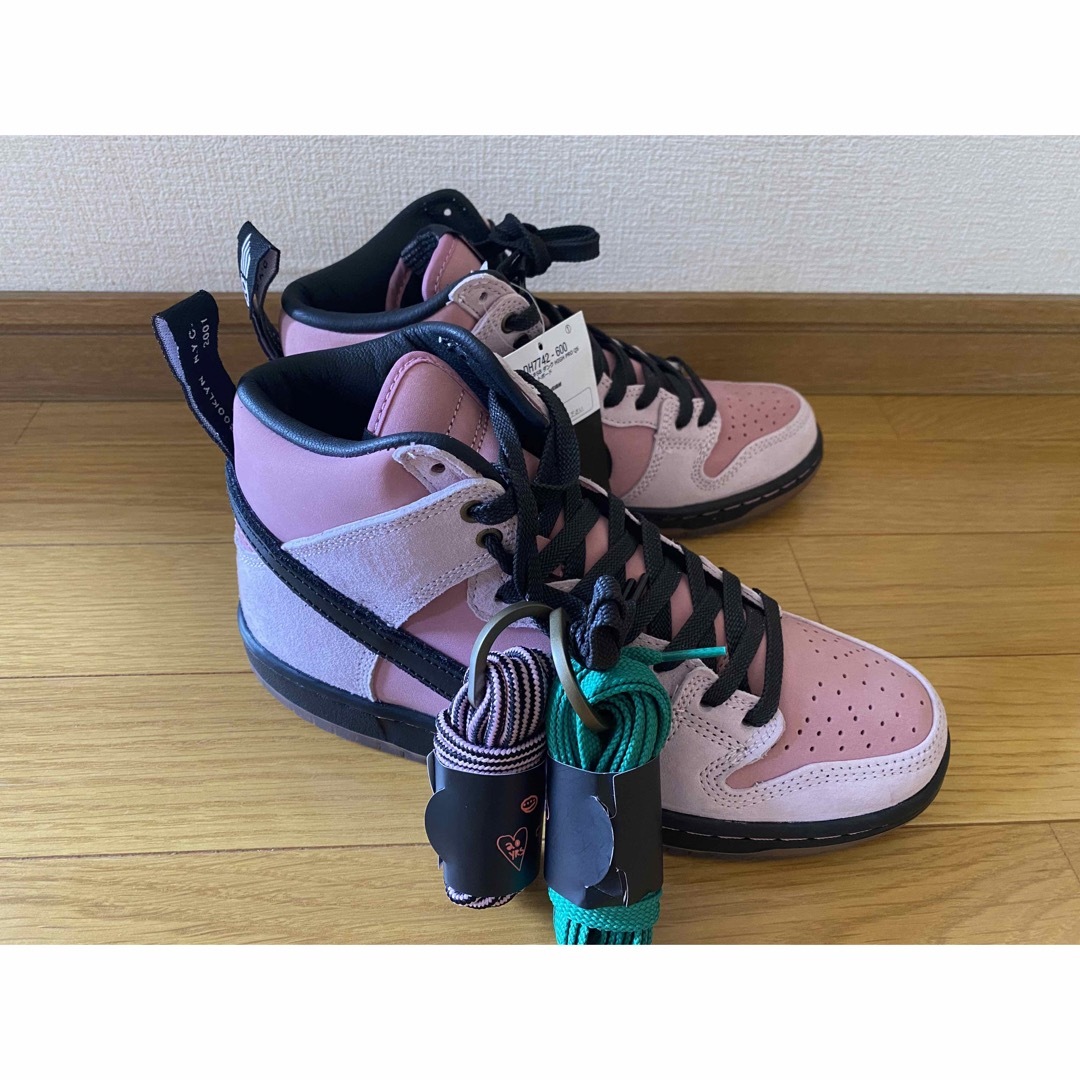 NIKE(ナイキ)のKCDC × Nike SB Dunk High Pro QS US6 24cm メンズの靴/シューズ(スニーカー)の商品写真